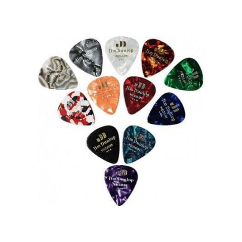 DUNLOP PLAYER'S PACK de 12 Púas Medium