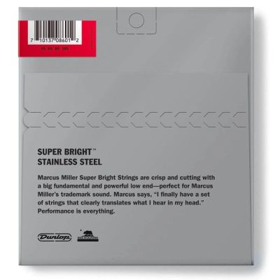 DUNLOP Juego de cuerdas Bajo MARCUS MILLER SB 45-105 2