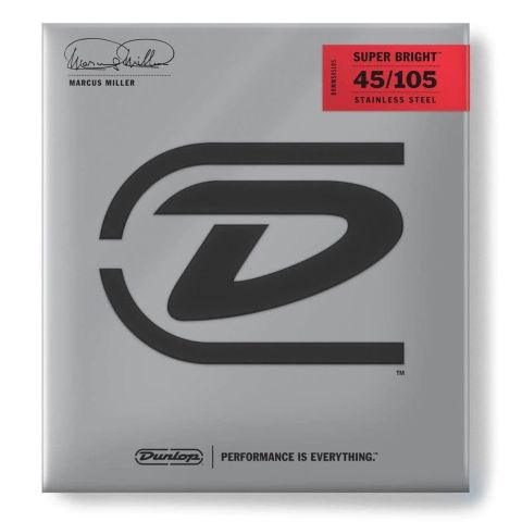 DUNLOP Juego de cuerdas Bajo MARCUS...