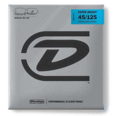 DUNLOP Juego de cuerdas Bajo MARCUS MILLER SB 45-125 - 5 Cuerdas