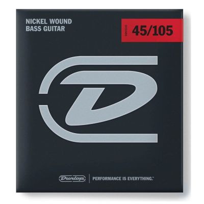 DUNLOP Juego de cuerdas Bajo Nickel Medium 45-105