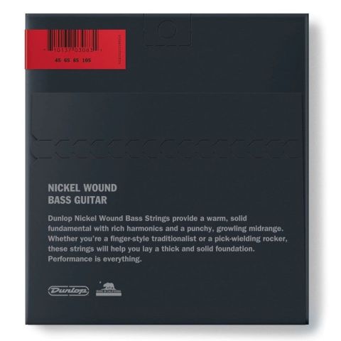 DUNLOP Juego de cuerdas Bajo Nickel...