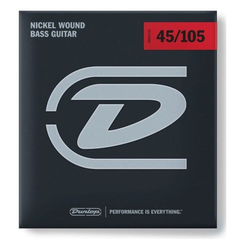 DUNLOP Juego de cuerdas Bajo Nickel...