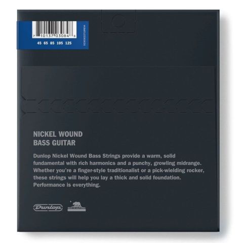 DUNLOP Juego de cuerdas Bajo Nickel...