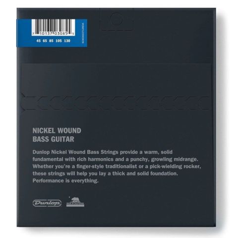 DUNLOP Juego de cuerdas Bajo Nickel...
