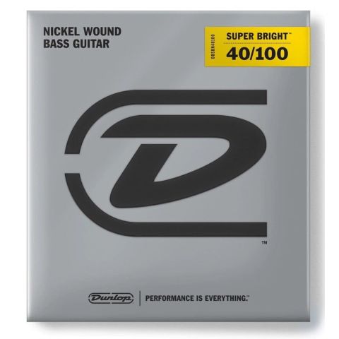DUNLOP Juego de cuerdas Bajo Nickel...