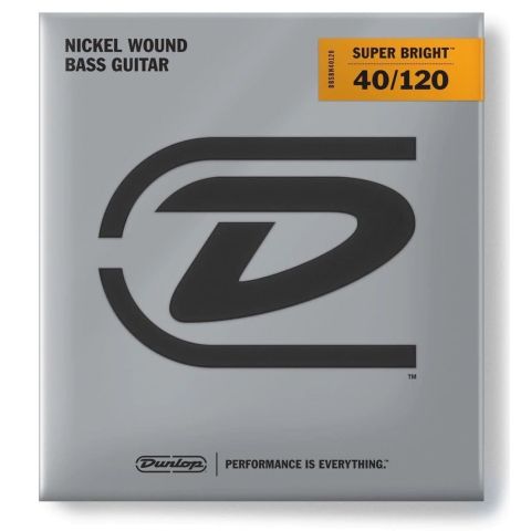 DUNLOP Juego de cuerdas Bajo Nickel...