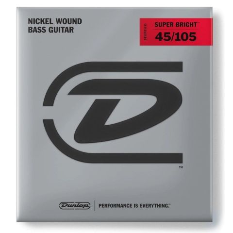 DUNLOP Juego de cuerdas Bajo Nickel...