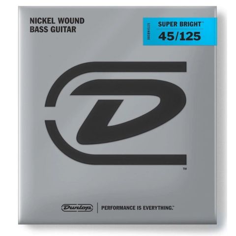 DUNLOP Juego de cuerdas Bajo Nickel...