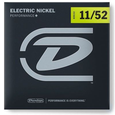 DUNLOP Juego de cuerdas Eléctrica Nickel 11-52