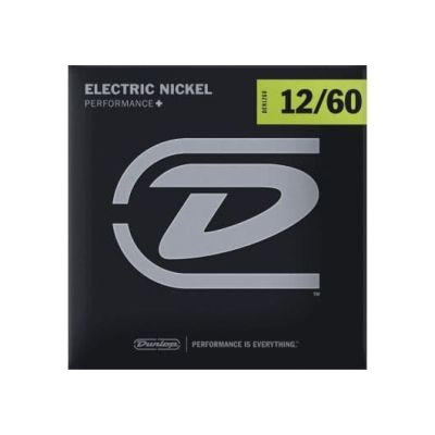 DUNLOP Juego de cuerdas Eléctrica Nickel 12-60