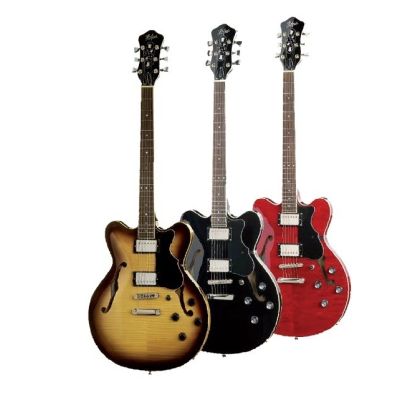 HÖFNER Guitarra Verythin Negra