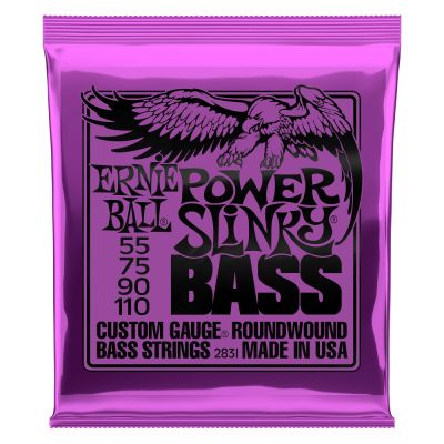 ERNIEBALL Juego de cuerdas Bajo Power Slinky 55-110