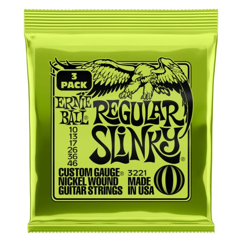 ERNIEBALL Pack 3 Juegos de cuerdas...