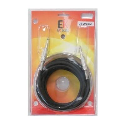 EK AUDIO JJ0066 CABLE PARA GUITARRA JACK-JACK RECTOS 6M