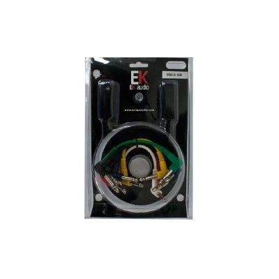 EK AUDIO P001 SET DE 6 LATIGUILLOS JACK - JACK PEDALES