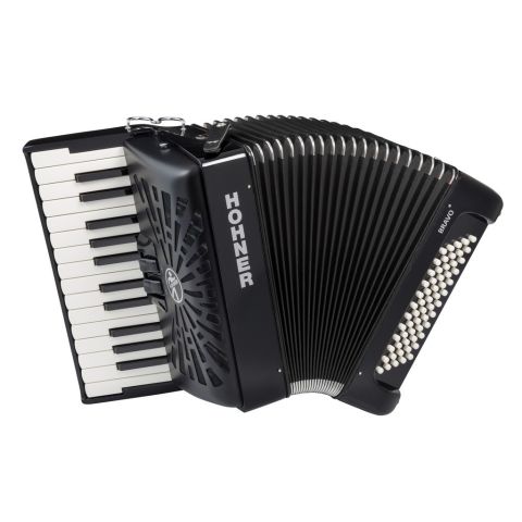 HOHNER ACORDEON BRAVO II 60 NEGRO 201