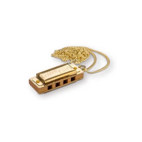 HOHNER ARMÓNICA LITTLE LADY, GOLD PLATED