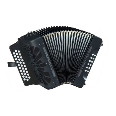 HOHNER ACORDEON COMPADRE ADG, NEGRO