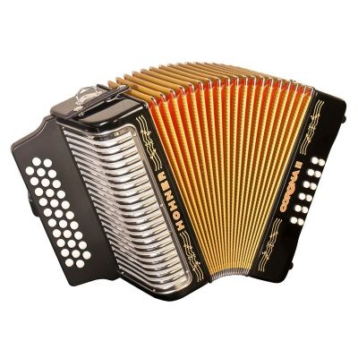 HOHNER ACORDEON CORONA II  GCF, NEGRO