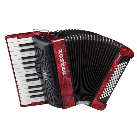 HOHNER ACORDEON BRAVO II 60 ROJO 2019