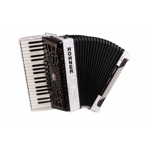 HOHNER ACORDEON BRAVO III 96 BLANCO 2