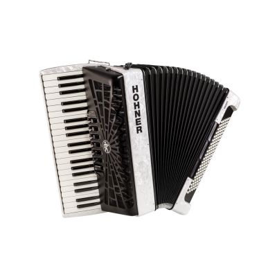 HOHNER ACORDEON BRAVO III 120 BLANCO