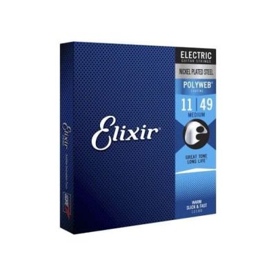 ELIXIR Juego de cuerdas Eléctrica Poliweb 11-49