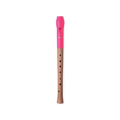 Smart WRS-4338G-PK Flauta Dulce Soprano Digitación Alemana Rosa
