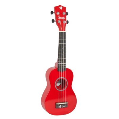 OCTOPUS UK-200RD Ukelele Soprano RD Rojo