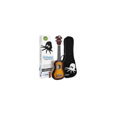 OCTOPUS UK-200EX-OVB Ukelele Soprano Violin Burst