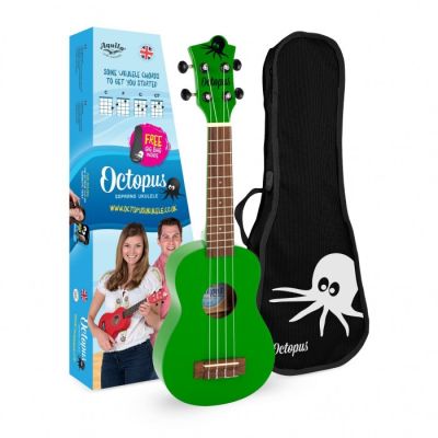 OCTOPUS UK-200GR Ukelele Soprano GR Verde