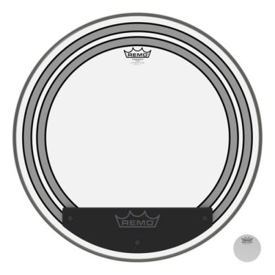 Remo 24" Powersonic Clear Bombo PW-1324-00