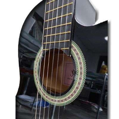Memphis FT951C Guitarra Clásica Negra Cutway