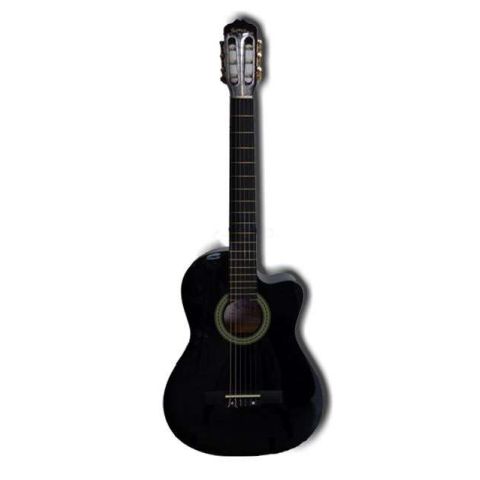 Memphis FT951C Guitarra Clásica Negra Cutway
