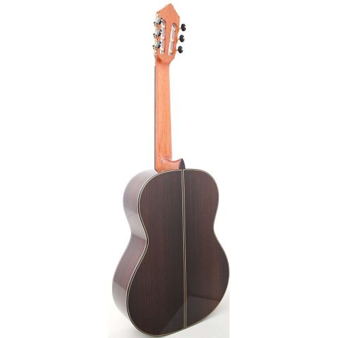 Alhambra 11 de Palosanto luthier con estuche y tres años de garantía. Trasera