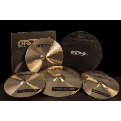 Bronz Set de Platos Performance Series HH14/CR16/CR18 /RD20 + Funda