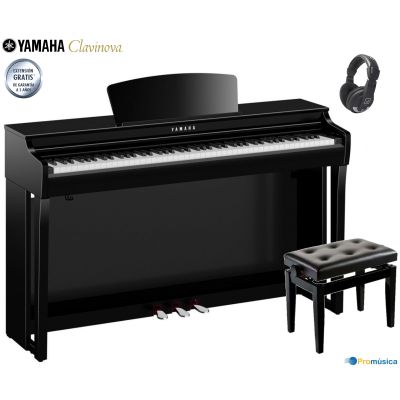 Pack Yamaha Clavinova CLP-625 B Negro