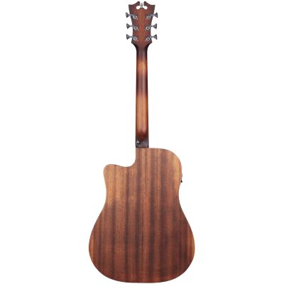 D'Angelico Premier Bowery LS Aged Mahogany trasera