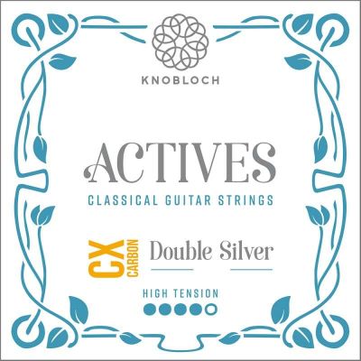 Knobloch Act. Double Silver Carbon C.X. 500ADS Cuerda High para las gamas C.X, Q.Z y S.N 2