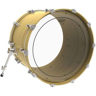 Remo 18" Pinstripe Clear Bombo PS-1318-00 2