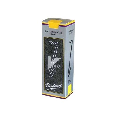 VANDOREN CR6235 CAÑAS CLARINETE BAJO V-12 Nº 3 1/2  ( CAJA 5 UNID. )