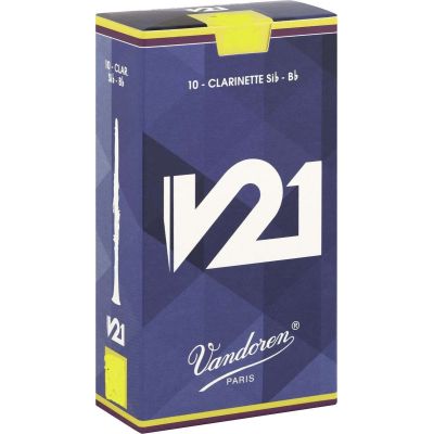 VANDOREN CR8025 CAÑAS CLARINETE V-21 Nº 2 1/2  ( CAJA 10 UNID. )