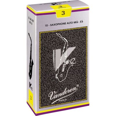 VANDOREN SR613 CAÑAS SAXO ALTO Nº V-12 Nº 3  ( CAJA 10 UNID. )