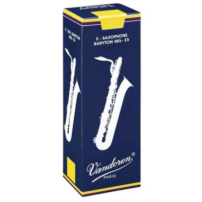 VANDOREN SR244 CAÑAS SAXO BARITONO Nº 4  ( CAJA 5 UNID. )