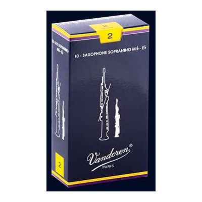 VANDOREN SR232 CAÑAS SAXO SOPRANINO Nº 2  ( CAJA 10 UNID. )
