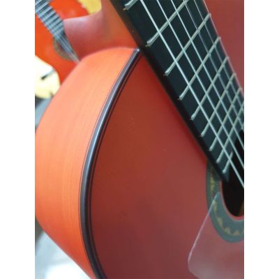 Prudencio Sáez 1-FP 22 Roja Mate Ciprés Guitarra Flamenca 2