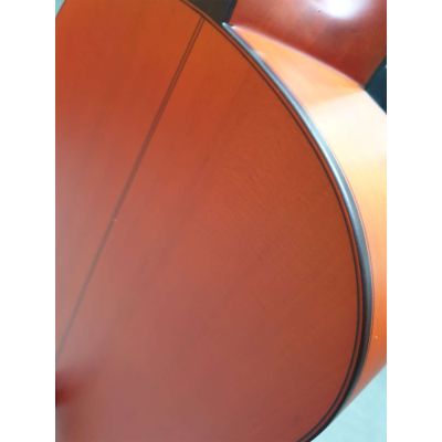 Prudencio Sáez 1-FP 22 Roja Mate Ciprés Guitarra Flamenca
