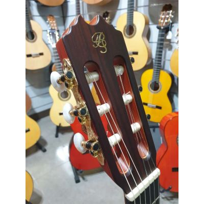 Prudencio Sáez 1-FP 22 Roja Mate Ciprés Guitarra Flamenca