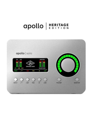UNIVERSAL AUDIO Apollo Solo USB Heritage Ed.